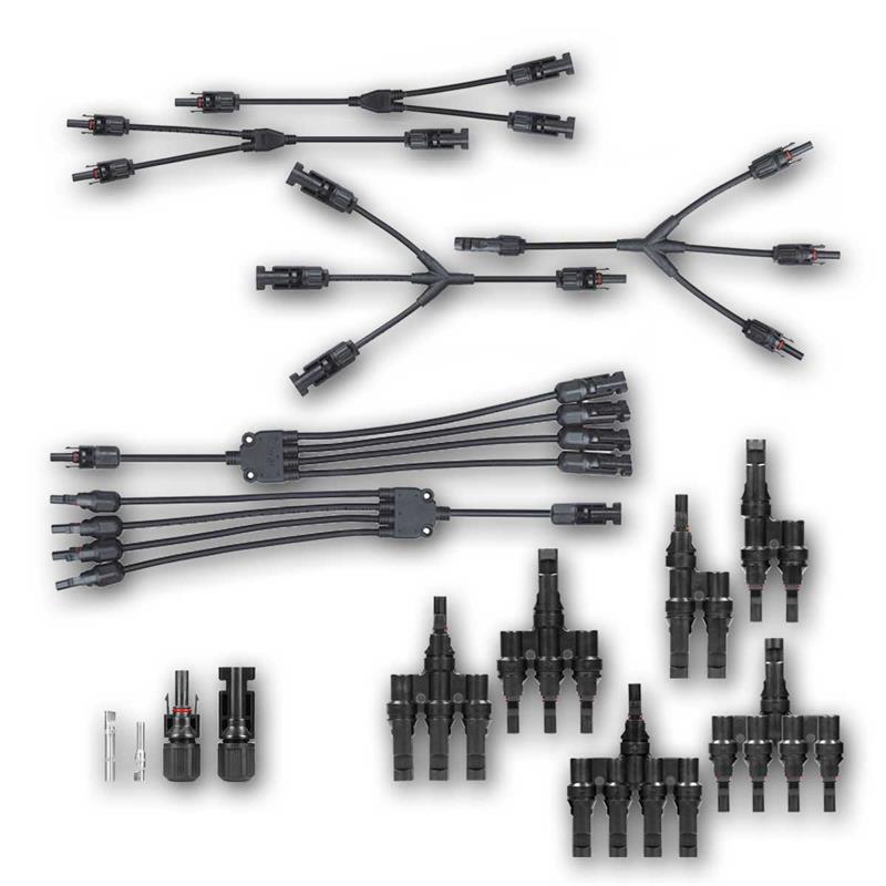 Solar-Steckverbinder & Verteiler, MC-4 kompatibel, IP67 Solar-Steckverbinder & Verteiler, MC-4 kompatibel, IP67