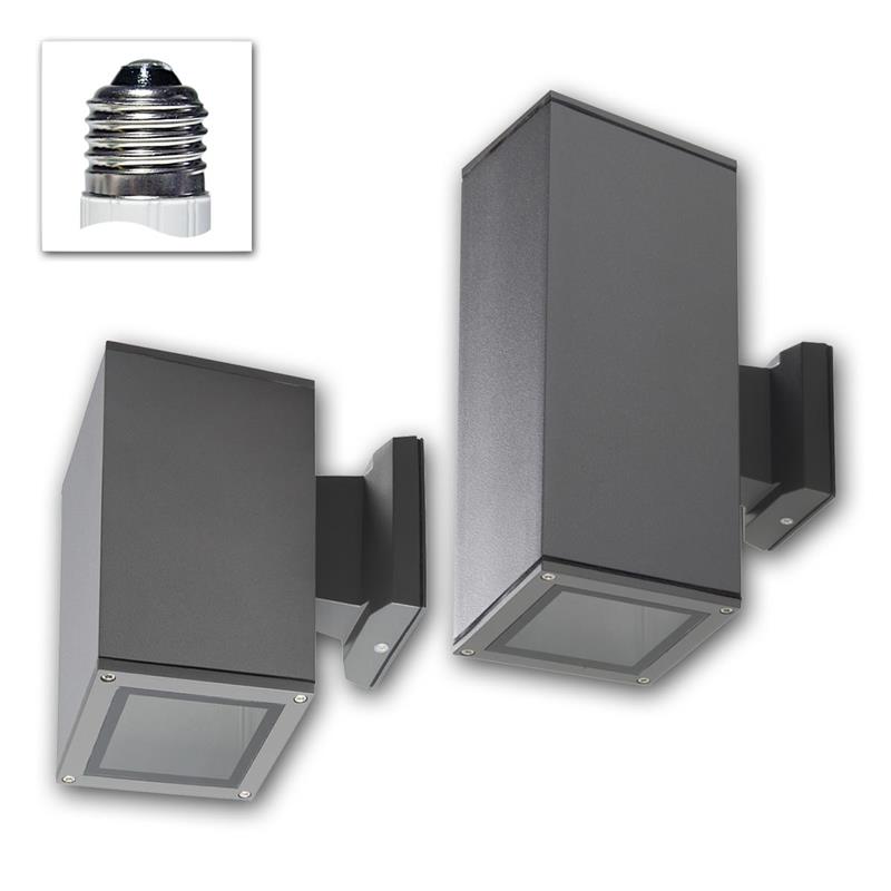 Fassadenleuchte „LART“, Wandleuchte mit E27 Fassung, IP54