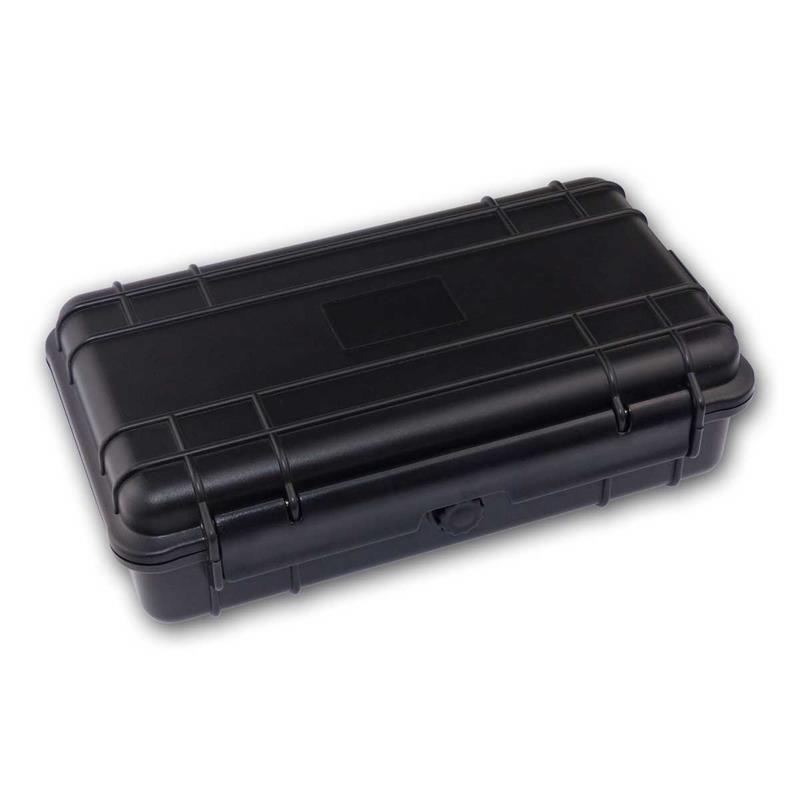 Universalkoffer mit Innenpolsterung, 235x135x70mm, schwarz