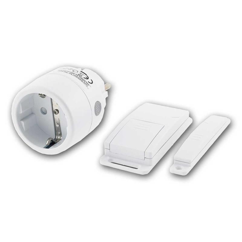 PILOTA CASA Funk Abluftsteuerung, Steckdose, Magnetkontakt PILOTA CASA Funk Abluftsteuerung, Steckdose, Magnetkontakt