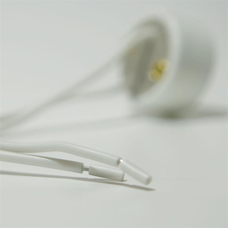 GU10 Lampenfassung Aus Keramik – Für Hochvolt-Lampen Bis 100W, Mit 9 Cm Kabel, Maße 28x15 Mm