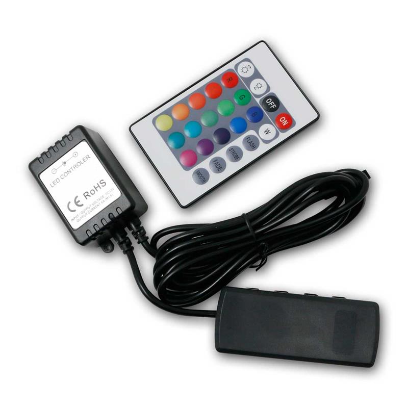 RGB LED Controller mit Fernbedienung, RGB Strips Steuerung