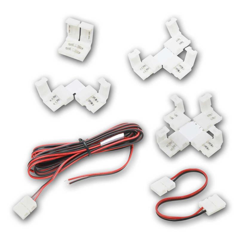 Schnellverbinder "Easy" für LED Strip, 2-polig, werkzeugfrei