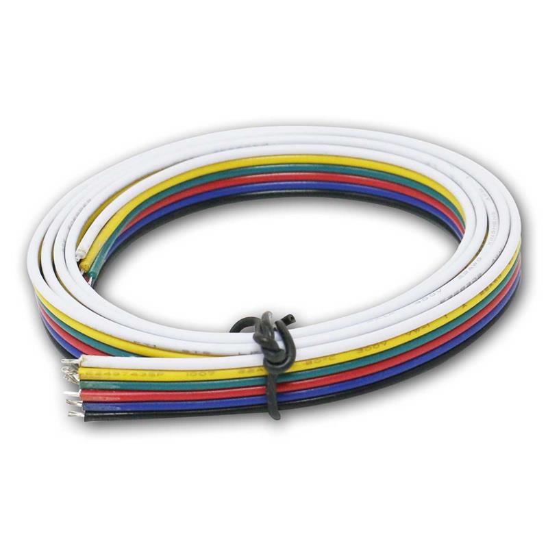 6-poliges Flachkabel für RGB+CCT-LED-Strips, Flachbandkabel 6-poliges Flachkabel für RGB+CCT-LED-Strips, Flachbandkabel
