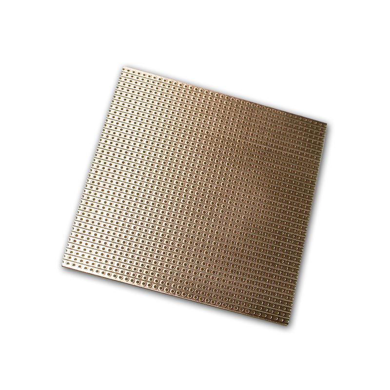 Streifenrasterplatine 100x100 mm, Leiterplatine, Kupferauflage