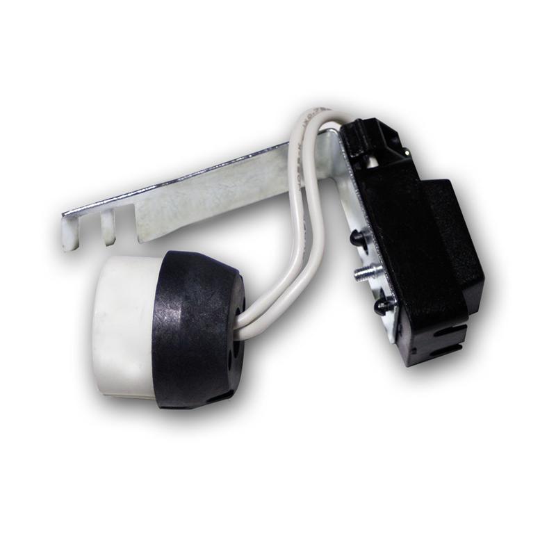 Keramik-Halogen-Lampenfassung mit Zugentlastung, GU10,rund Keramik-Halogen-Lampenfassung mit Zugentlastung, GU10,rund