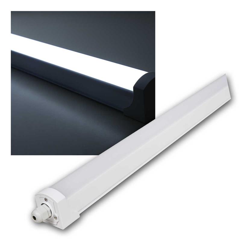 LED Feuchtraumleuchte "FL", mit Durchverdrahtung, IP65