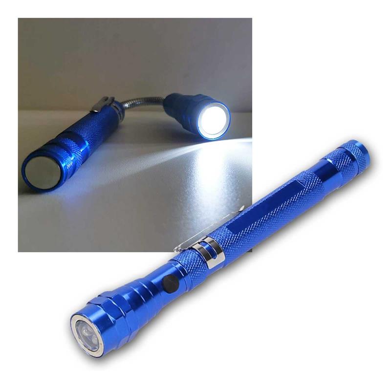 LED Schwanenhals-Inspektionsleuchte mit Magnetfuß, kaltweiß