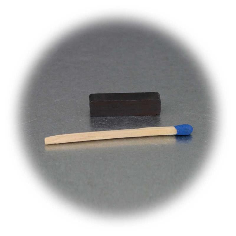 Hartferrit Magnete, Keramik-Magnete 22x5x5,5mm, 8er Packung