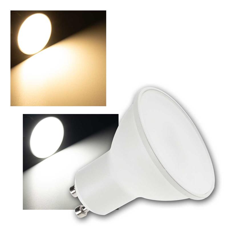 GU10 LED Leuchtmittel "W90", 230V/8,8W, Abstrahlwinkel 100°