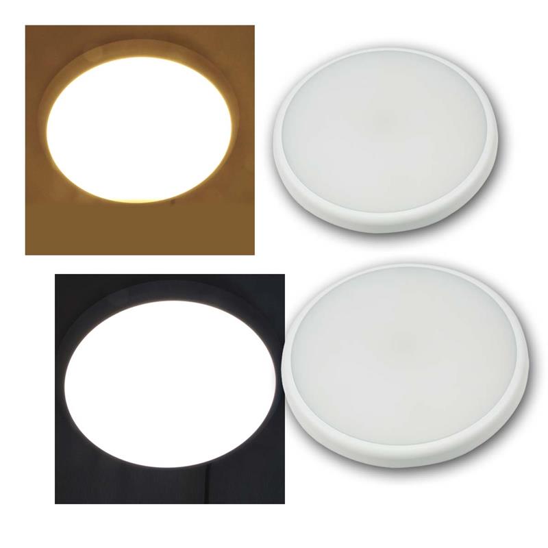 LED Deckenleuchte "SALAO" mit HF Bewegungsmelder, IP54