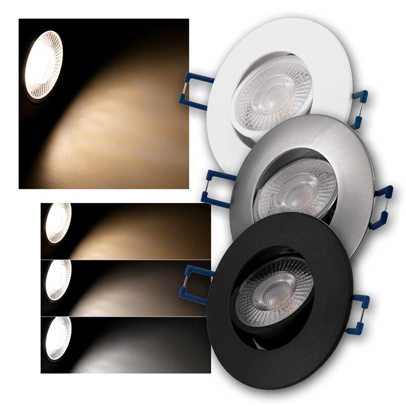 LED Strahler "EL-313", LED Decken-Einbauleuchten 230V/4,5W LED Strahler "EL-313", LED Decken-Einbauleuchten 230V/4,5W