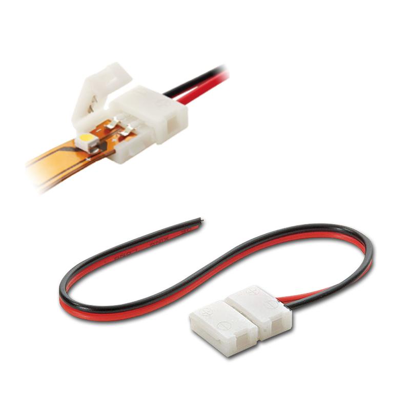 LED Clip Verbinder "Easy", 2-polig, werkzeugfrei, 20er Pack