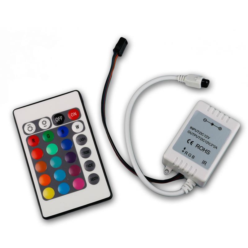 RGB LED Controller, Farbwahl Fernbedienung, LED Steuergerät