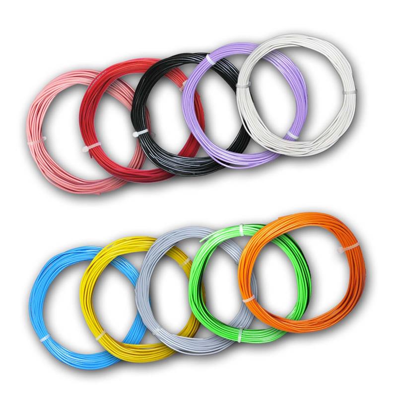 10m Litze flexibel, 0,5mm², Ø 2,0mm, Decoderlitze, Kupferlitze 10m Litze flexibel, 0,5mm², Ø 2,0mm, Decoderlitze, Kupferlitze