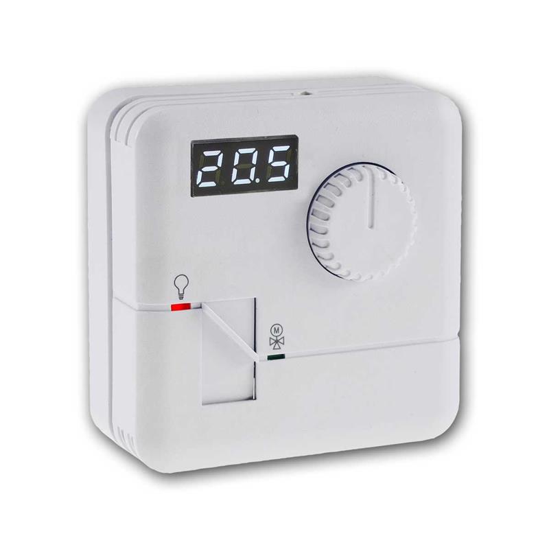 Digitaler Raumtemperatur-Regler „RT-55“, Aufputz-Thermostat