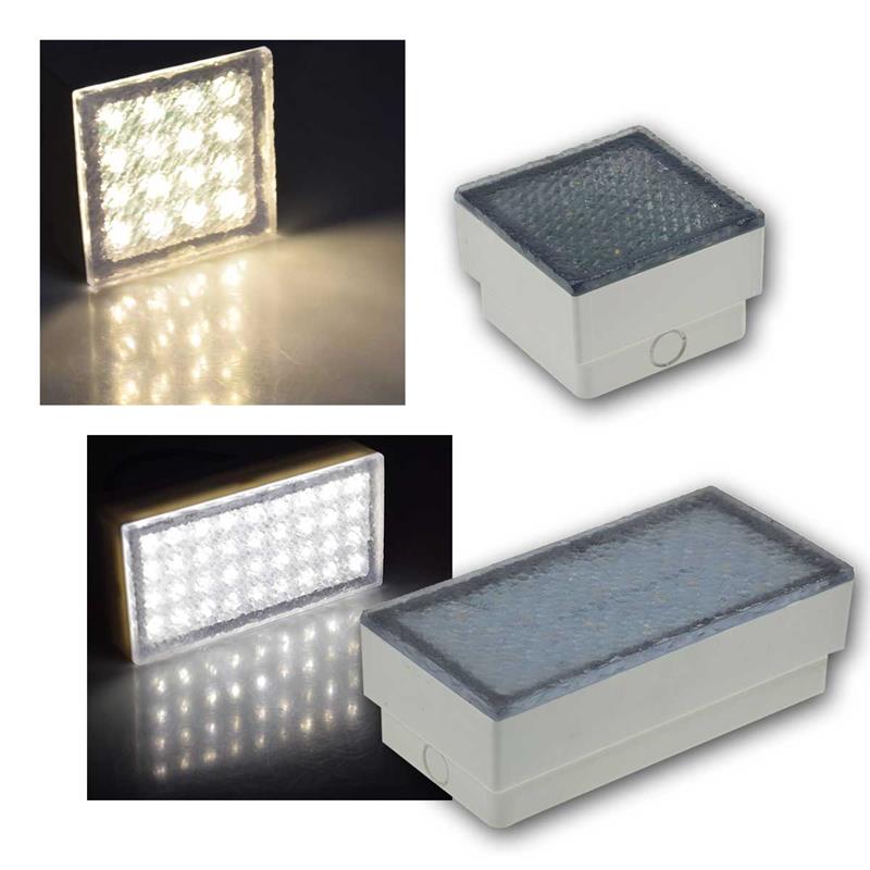 LED Wegbeleuchtung "BRIKX", Pflasterdesign, befahrbar, IP67