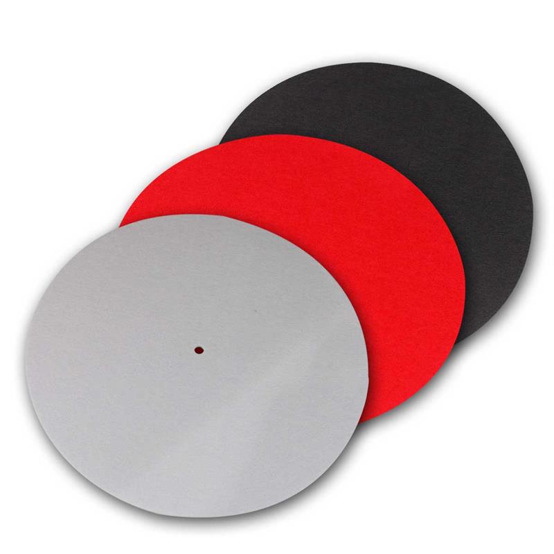Plattentellermatte "PM2", Filzauflage Ø 30cm, antistatisch