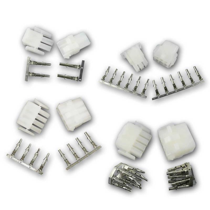 Steckverbinder-Paar mit Arretierung, bis 19A/Pol, 0,5-2,5m² Steckverbinder-Paar mit Arretierung, bis 19A/Pol, 0,5-2,5m²