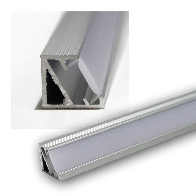 1m Alu-Eck-Profil "STARLINE MIKRO", für 10mm LED Streifen