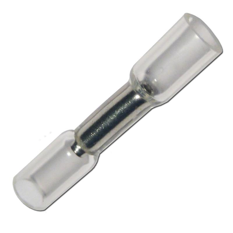 10 Stossverbinder, Kabelisolierung, transparent für 0,1-0,5mm²