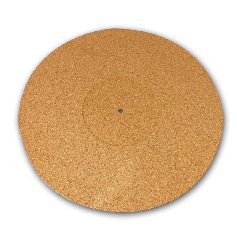 Korkmatte für Plattenspieler "PM3", Ø 30cm, Resonanzdämpfung