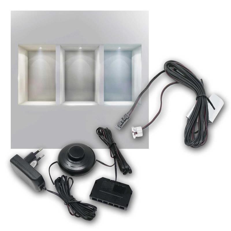 LED Mini-Möbelleuchte „STAR“, erweiterbare LED Beleuchtung LED Mini-Möbelleuchte „STAR“, erweiterbare LED Beleuchtung