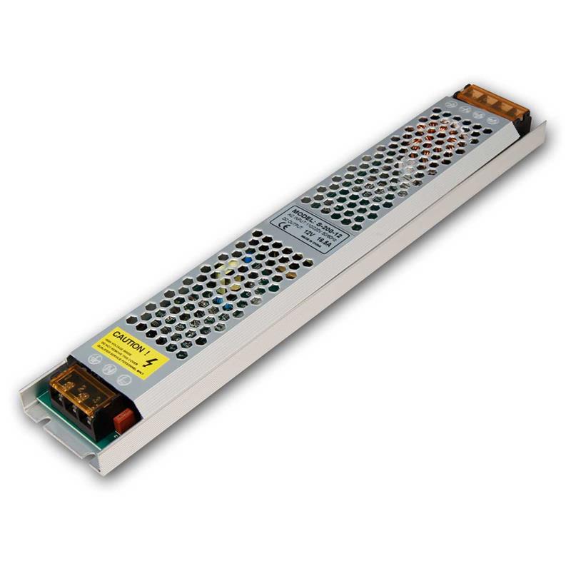 McShine LED Transformator 12V DC, 200W Treiber, Netzteil
