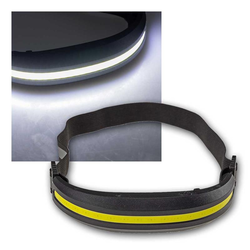 LED Stirnleuchte "CTH-8", 230° Ausleuchtung, USB-C aufladbar