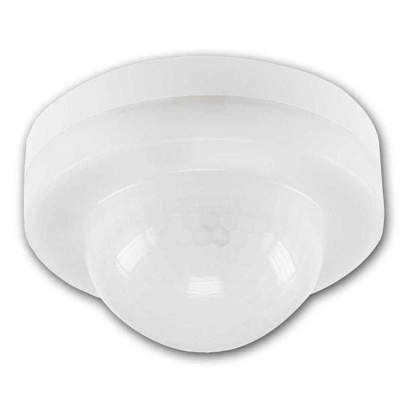 Präsenzmelder, 3 PIR Sensoren, 360° Erfassung, LED-geeignet