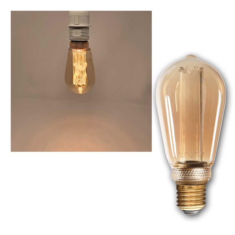 E27 Deko Leuchtmittel, LED Glühbirne, 200lm, 4W, warmweiß E27 Deko Leuchtmittel, LED Glühbirne, 200lm, 4W, warmweiß