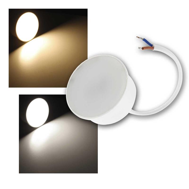 LED Leuchteinsatz "Piatto W7", LED Modul Ø50mm, 230V/7W