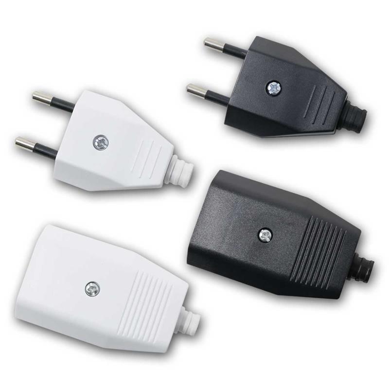 Stecker & Kupplung 230V, Euro-Ausführung, Schraubanschluss