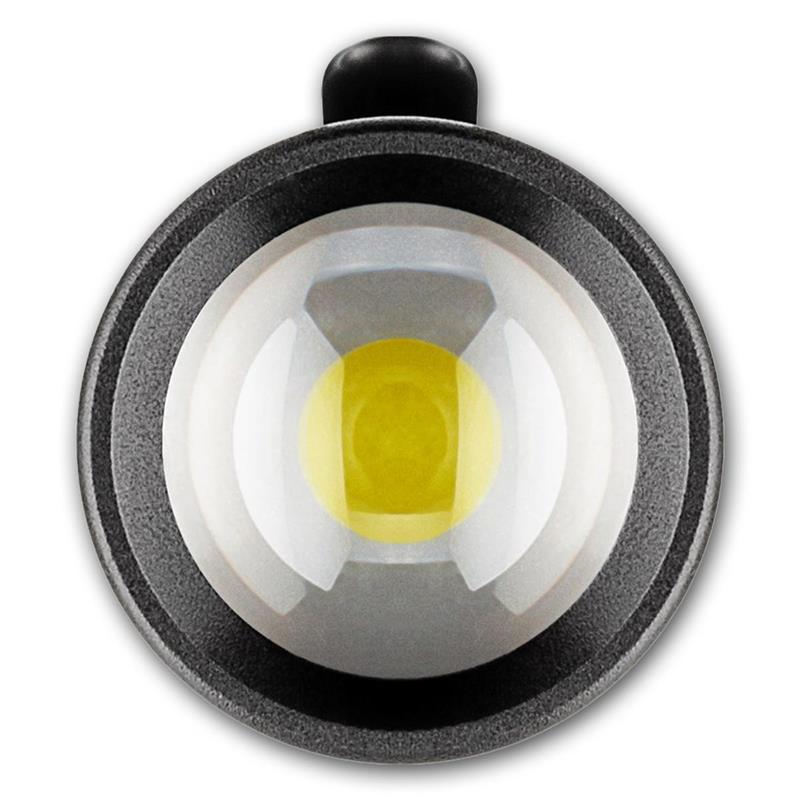 LED-Taschenlampe "Zoom 120", 3W super hell, Alu, dimmbar
