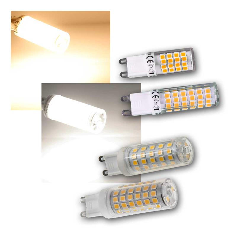 G9 LED Stiftsockellampe, 230V LED Leuchtmittel mit Sockel G9