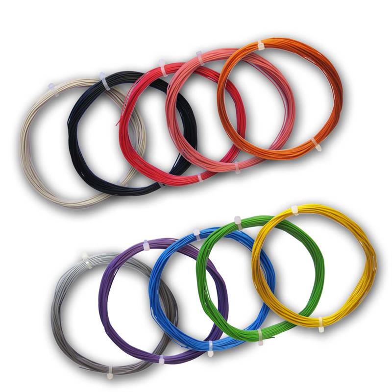 10m Litze flexibel, Decoderlitze, Kupferschaltlitze 0,14mm² 10m Litze flexibel, Decoderlitze, Kupferschaltlitze 0,14mm²