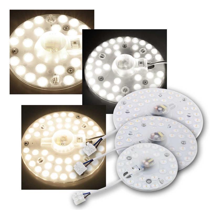 LED Umbau-Set für Deckenleuchte, 230V LED Modul mit Magnet