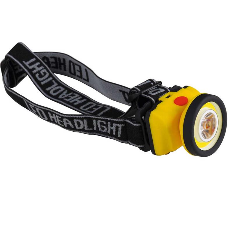 LED Stirnlampe DANILO, 100lm/ 3W, flexibel einstellbare Bänder
