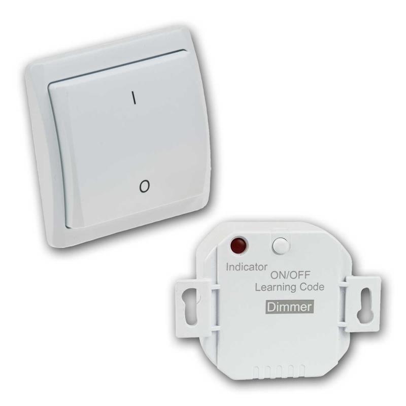 PILOTA CASA Funkschalter-Dimmer Set, Sender Solo + Dimmer