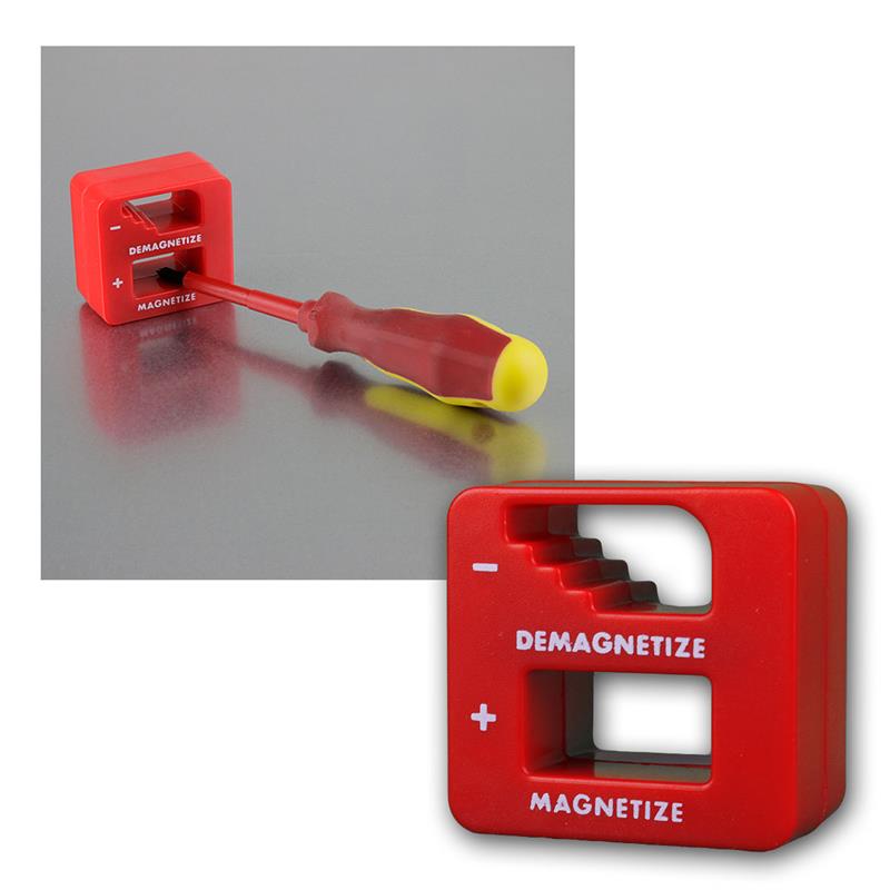 Magnetisierer/Entmagnetisierer, 2 in 1 Werkzeug 50x50x30mm