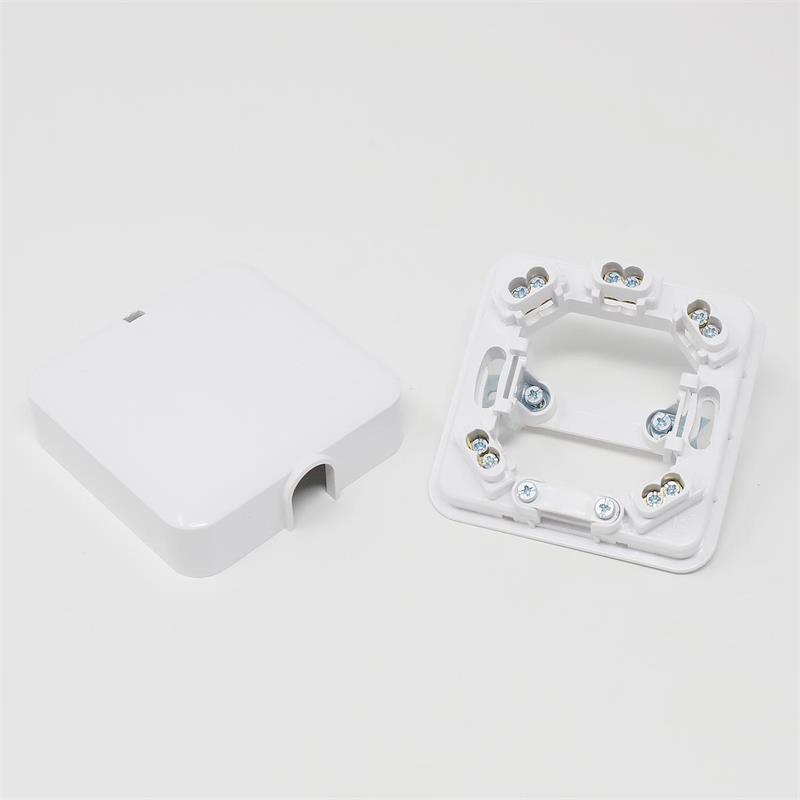 Geräteanschlussdose WTN bis 5x2,5mm², für AP und UP, weiß