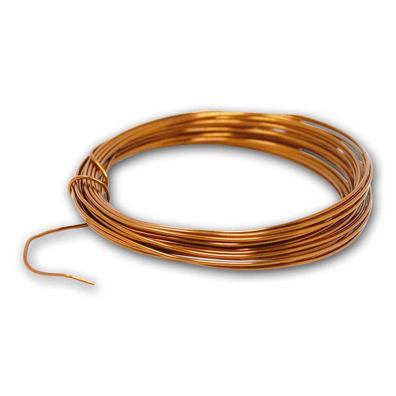 Kupferlackdraht 1mm, 6m Spulendraht im Ring, sehr flexibel Kupferlackdraht 1mm, 6m Spulendraht im Ring, sehr flexibel
