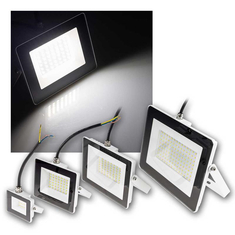 LED Highpower Strahler "CTF-SLW", 230V, neutralweiß, IP65