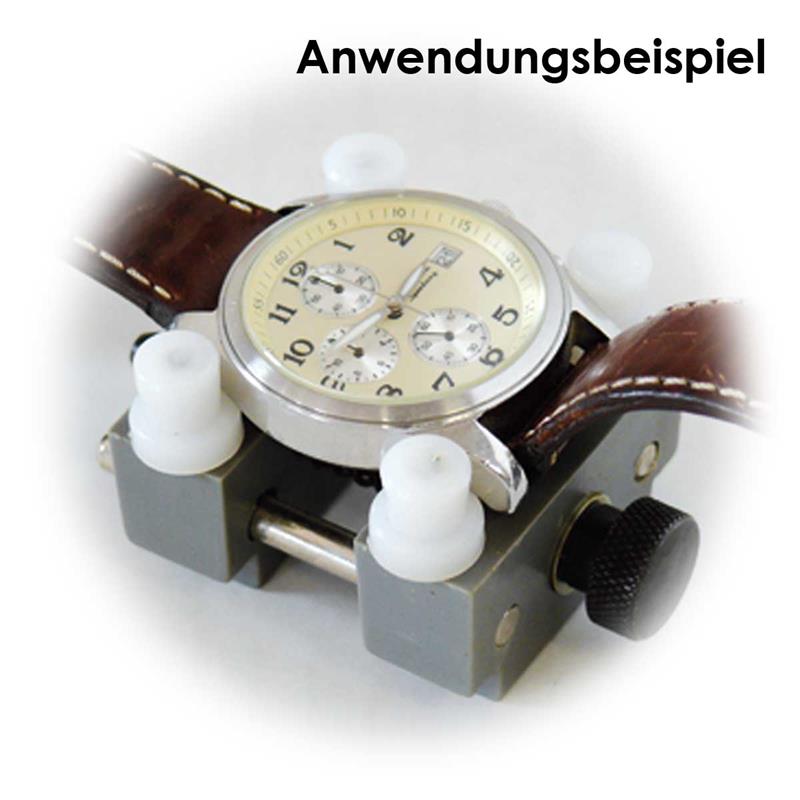 Uhrwerkhalter, Gehäusehalter für Uhren, Mini Schraubstock