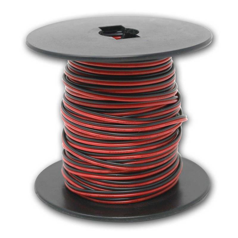 25m Anschlusskabel, Kupferlitze, Querschnitt 2x0,35mm² 25m Anschlusskabel, Kupferlitze, Querschnitt 2x0,35mm²