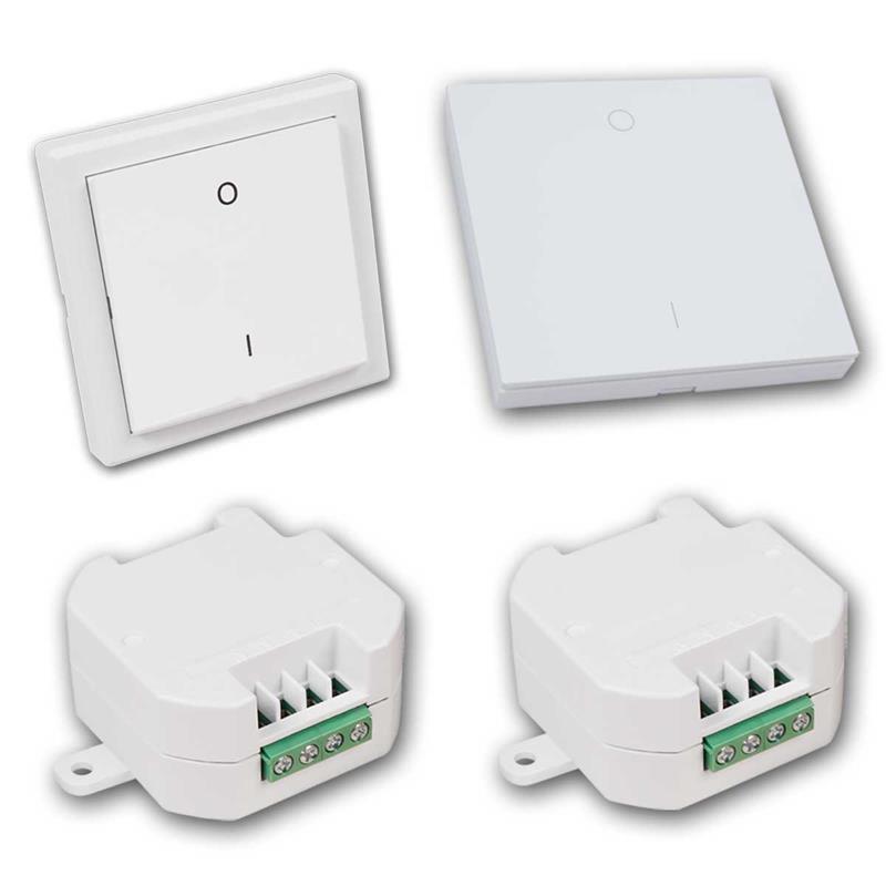 COMFORT Funkschalter Set, Funk-Wandschalter & Empfänger COMFORT Funkschalter Set, Funk-Wandschalter & Empfänger