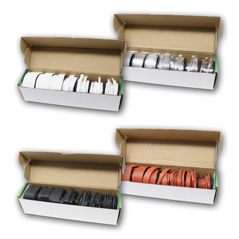 SeKi Schrumpfschlauch Sortiment 560-teilig – 6 Größen, 4,5 Cm Lang, Bunt Gemischt In Praktischer Box SeKi Schrumpfschlauch Sortiment 560-teilig – 6 Größen, 4,5 Cm Lang, Bunt Gemischt In Praktischer Box