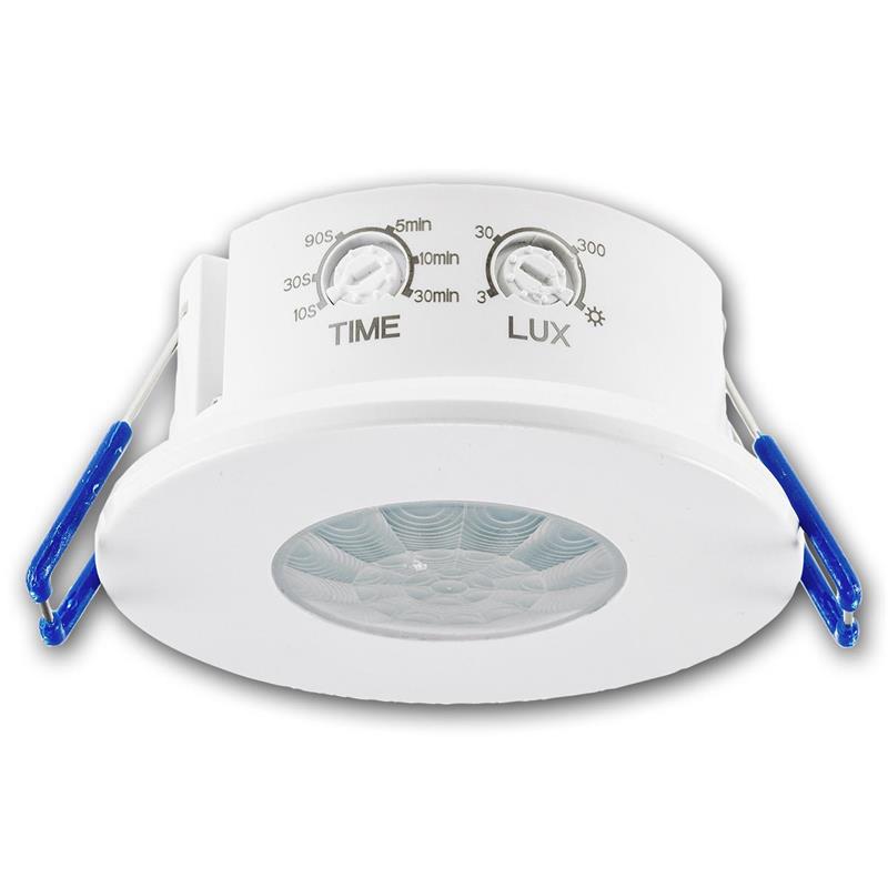 PIR-Bewegungssensor 360°, 8m, bis 1200W, LED geeignet, IP65