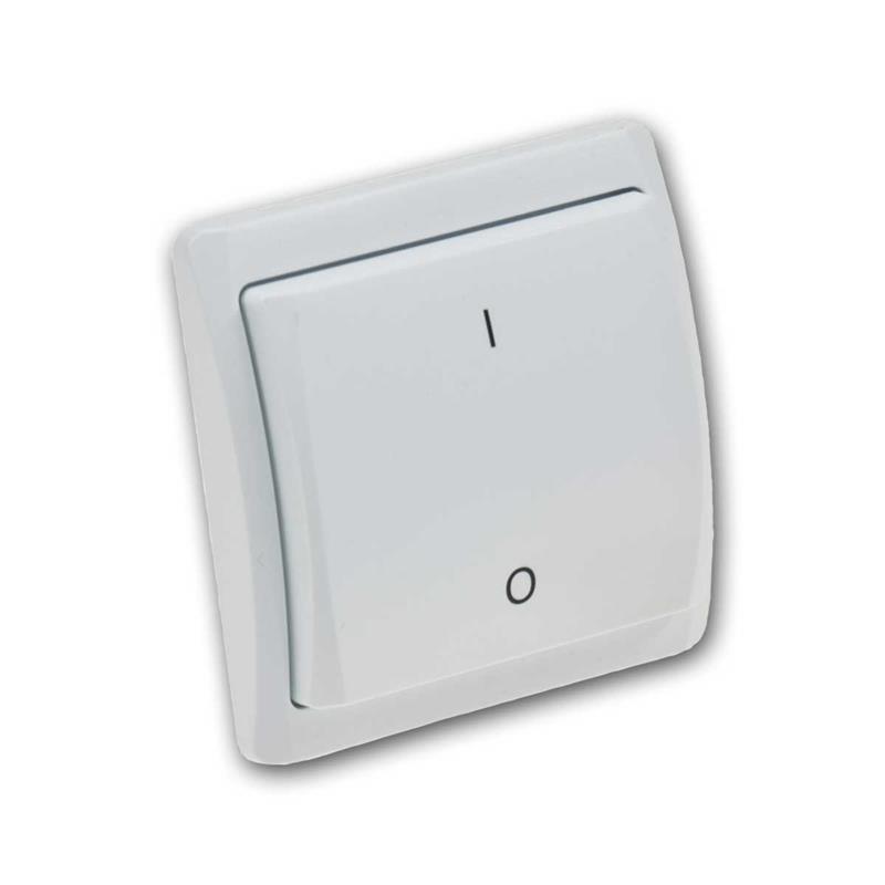 PILOTA CASA Funk- Wandsender Solo, Wandschalter, Batterie PILOTA CASA Funk- Wandsender Solo, Wandschalter, Batterie