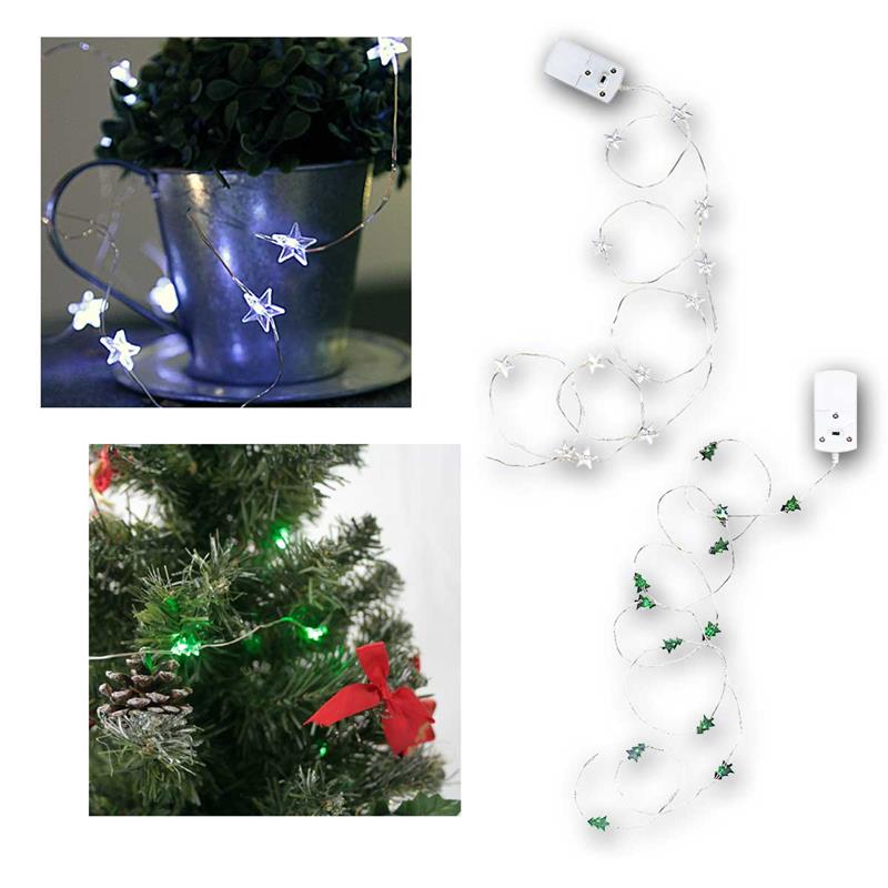 LED Draht-Lichterkette "String", 12 LEDs, warmweiß, Batterie LED Draht-Lichterkette "String", 12 LEDs, warmweiß, Batterie